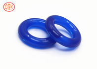 Blauwe Halve Transparante de Hittebestendigheids Aangepaste Grootte van de Siliconeo-ring