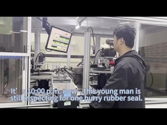 100% inspectie op rubberen afdichting van connectoren