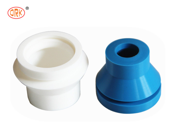 Uitstekende weerstand tegen terugslag Blauwe kleur Custom Mold Silicone Rubber Bushing
