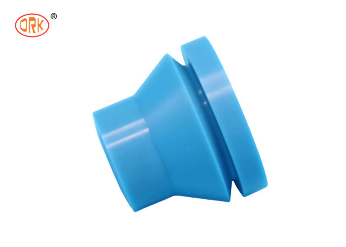 Uitstekende weerstand tegen terugslag Blauwe kleur Custom Mold Silicone Rubber Bushing
