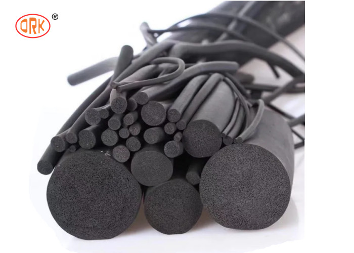 Fabrikant Zwart EPDM Silicone Foam Rubber Sponge Strips O Ring Rubber Cord
