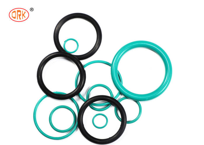 Groene FVMQ Fluorosilicone Hittebestendig O Ring Manufacturers voor het Materiaal van de Raffinageolie