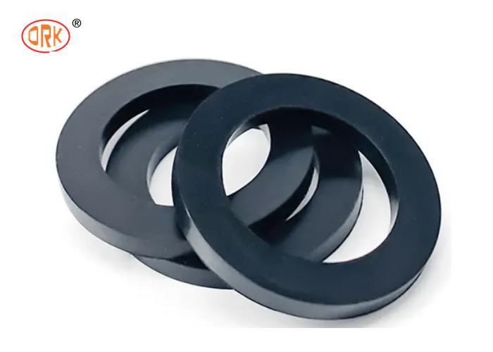 Zwarte waterdichte platte ring NBR 70 Shore rubber washer voor onderwaterapparatuur
