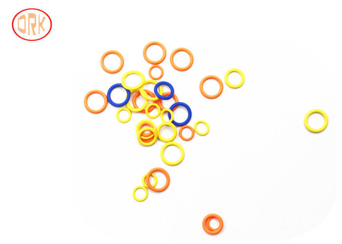 Norm Gekleurde FDA-Silicone Rubbero-ringen met Sterkte hoog-Tensil