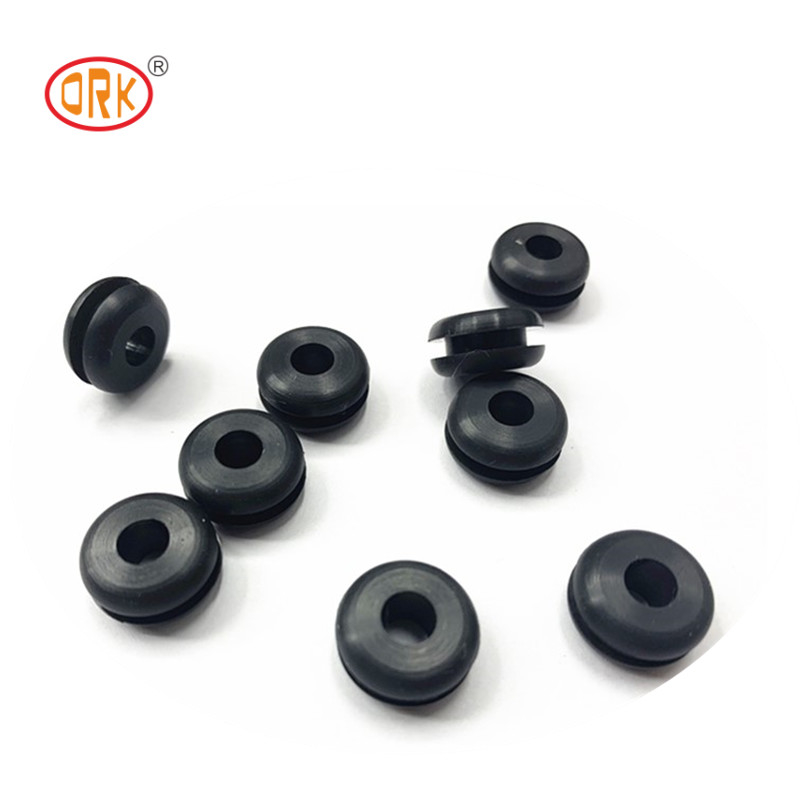ORK Rubber gevormde onderdelen FDA gecertificeerd Niet giftig Silicone rubber grommets Treksterkte 1000 PSI