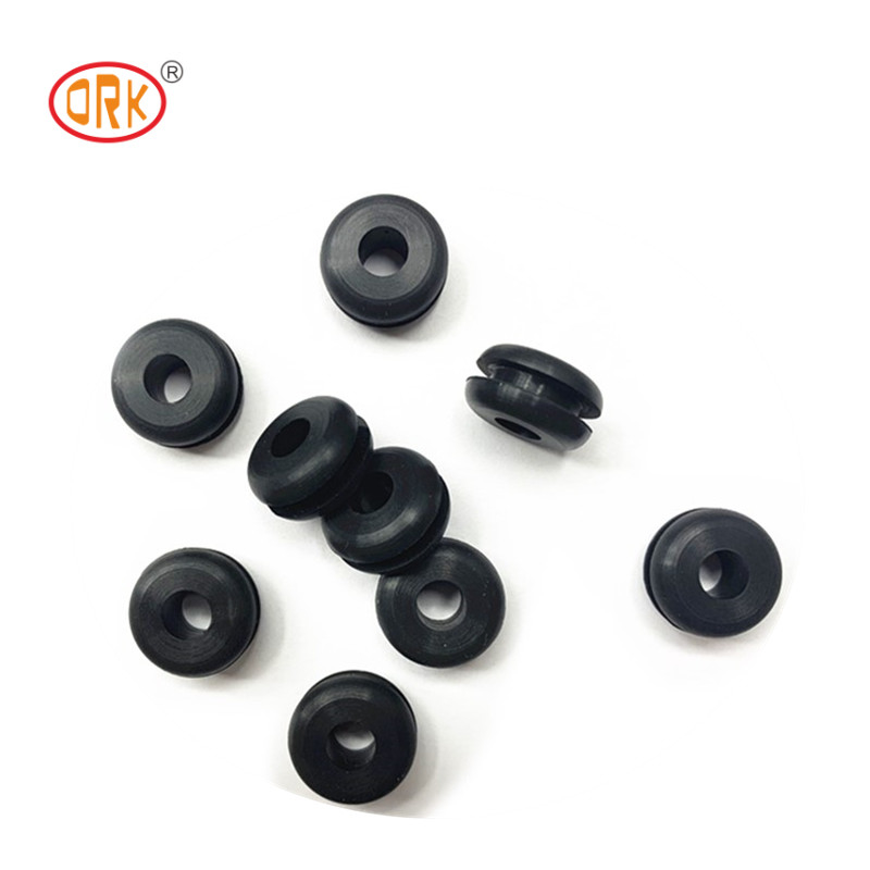 ORK Rubber gevormde onderdelen FDA gecertificeerd Niet giftig Silicone rubber grommets Treksterkte 1000 PSI
