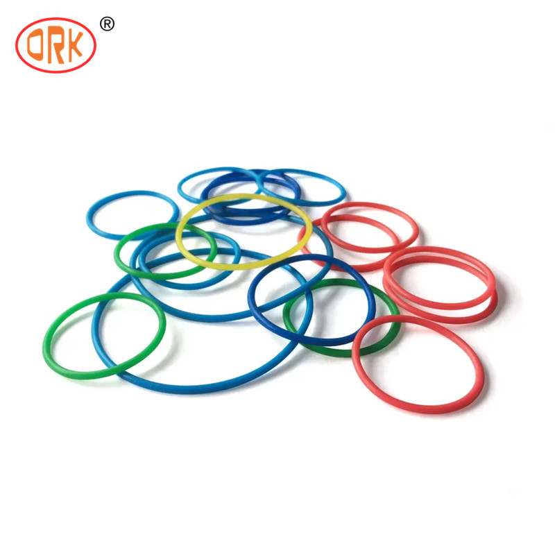 Kleurrijke voedselkwaliteit Silicone O Ring Seals Ozon en weerbestandheid voor de voedingsindustrie