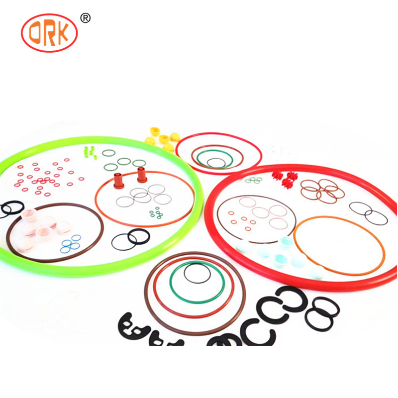 Kleurrijke voedselkwaliteit Silicone O Ring Seals Ozon en weerbestandheid voor de voedingsindustrie
