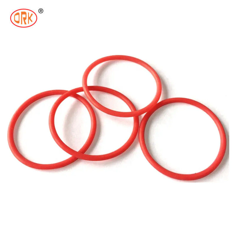 VMQ Rood Silicone Rubber O Rings Met Uitstekende Traanweerstand