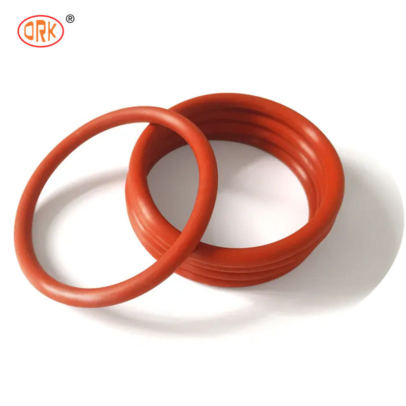 VMQ Rood Silicone Rubber O Rings Met Uitstekende Traanweerstand