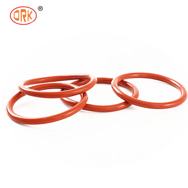 VMQ Rood Silicone Rubber O Rings Met Uitstekende Traanweerstand