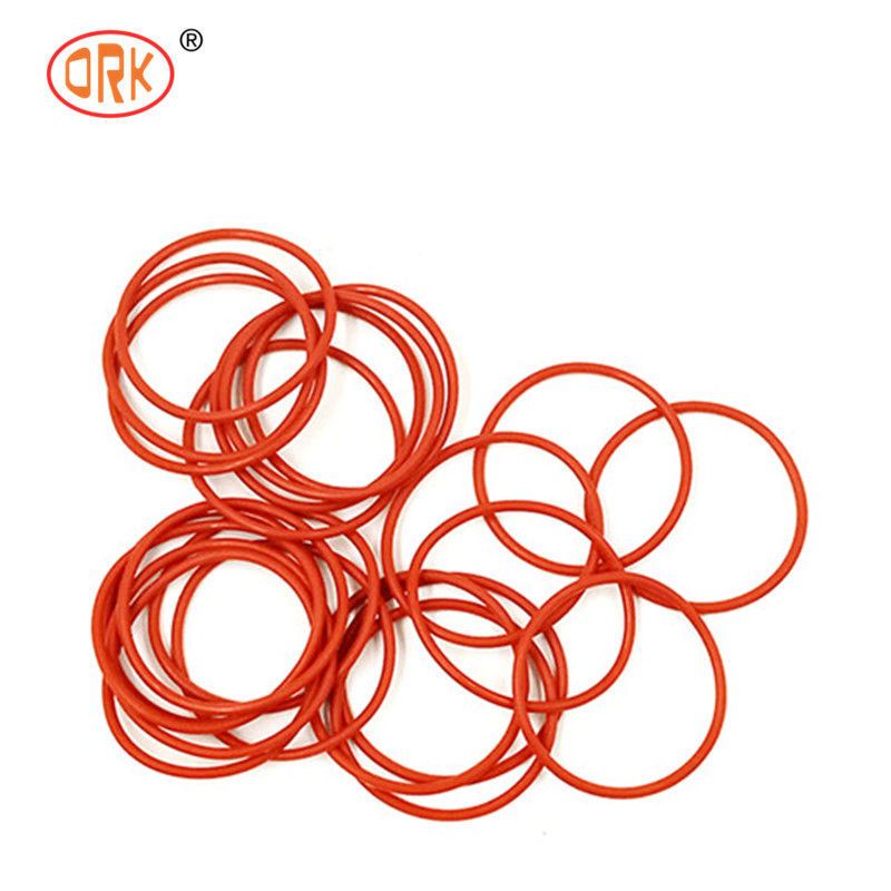 VMQ Rood Silicone Rubber O Rings Met Uitstekende Traanweerstand