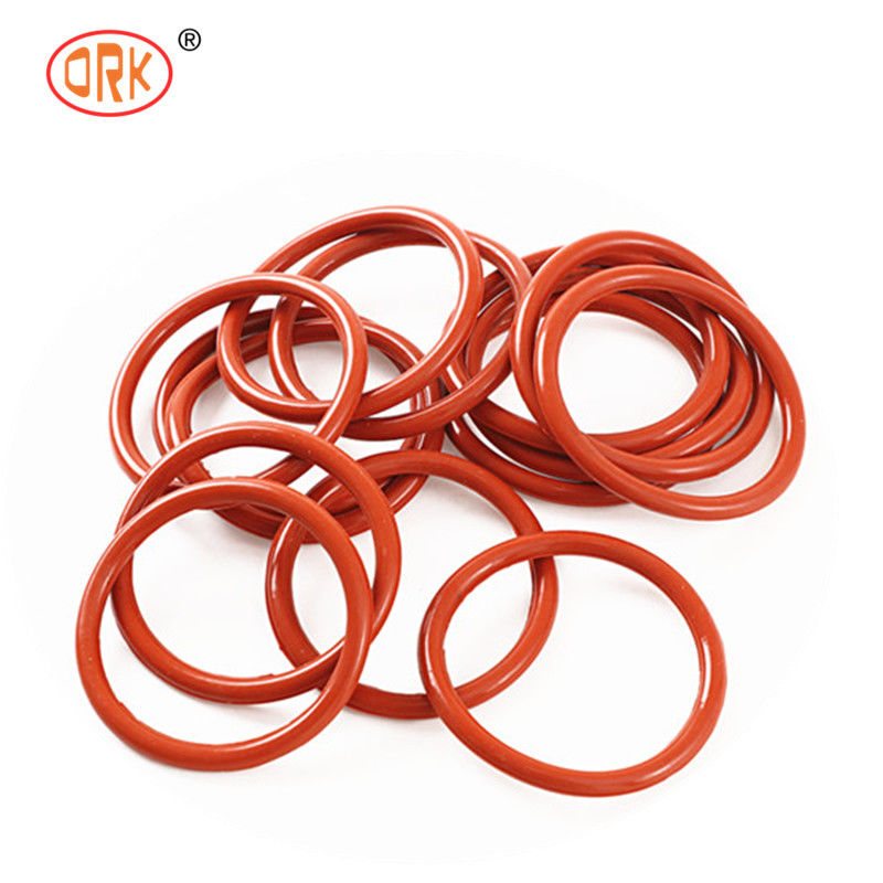 VMQ Rood Silicone Rubber O Rings Met Uitstekende Traanweerstand