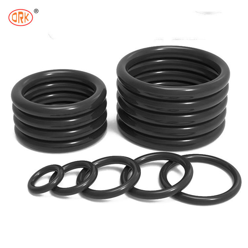 70 Shore A Rubber Seal 13mm Zwarte Silicone Ring Voor Chemische Compatibiliteit Vereisten