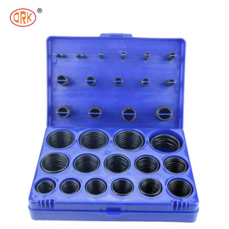 Professionele op maat gemaakte assortiment O-ring set reparatie zegel 30 maten 90 durometer O-ring kit