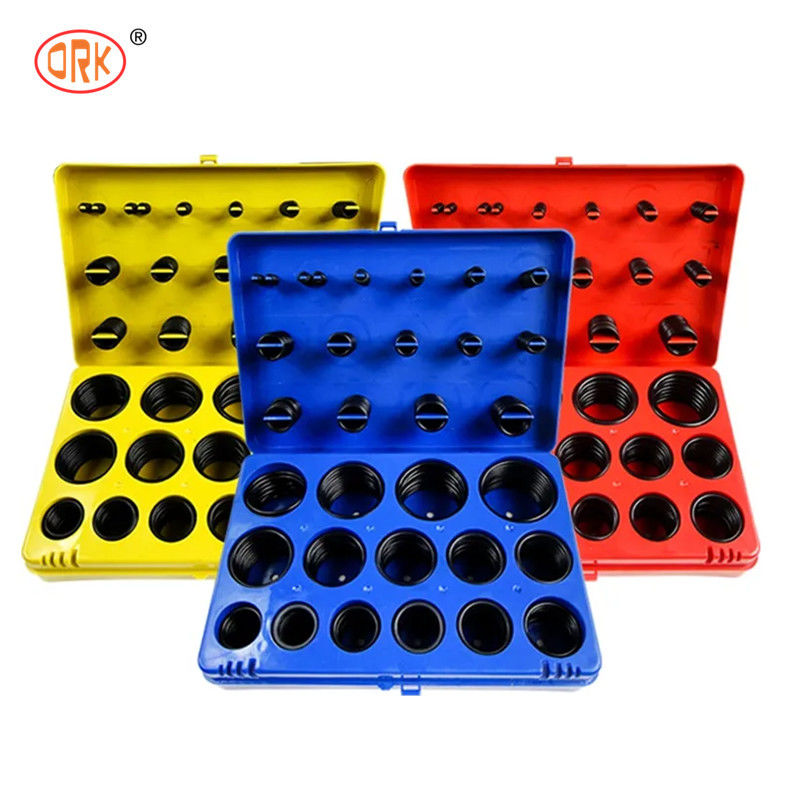 High Temper Silicone Metric Custom O Ring Seals Assortment Kit High Durable oring kits Vervaardiger
