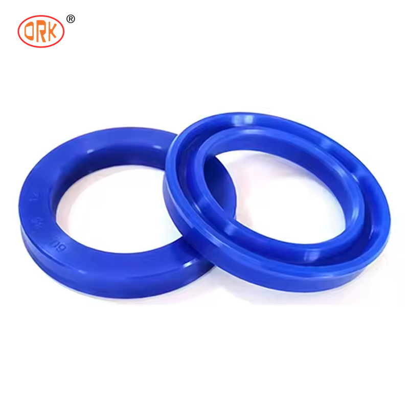 Blauwe NBR U-Cup Ring Afdichting voor Hydraulische Cilinders met Uitstekende Slijtvastheid en Goede Terugspringweerstand