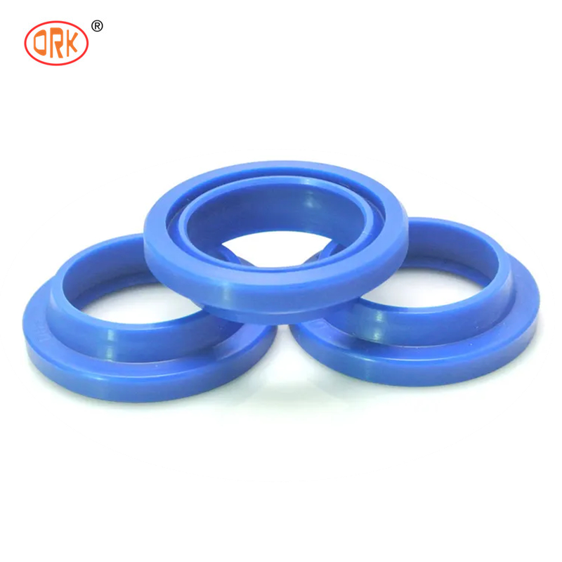 Blauwe NBR U-Cup Ring Afdichting voor Hydraulische Cilinders met Uitstekende Slijtvastheid en Goede Terugspringweerstand