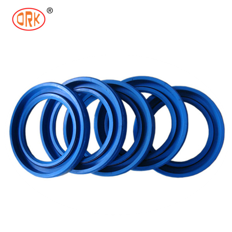 Blauwe NBR U-Cup Ring Afdichting voor Hydraulische Cilinders met Uitstekende Slijtvastheid en Goede Terugspringweerstand