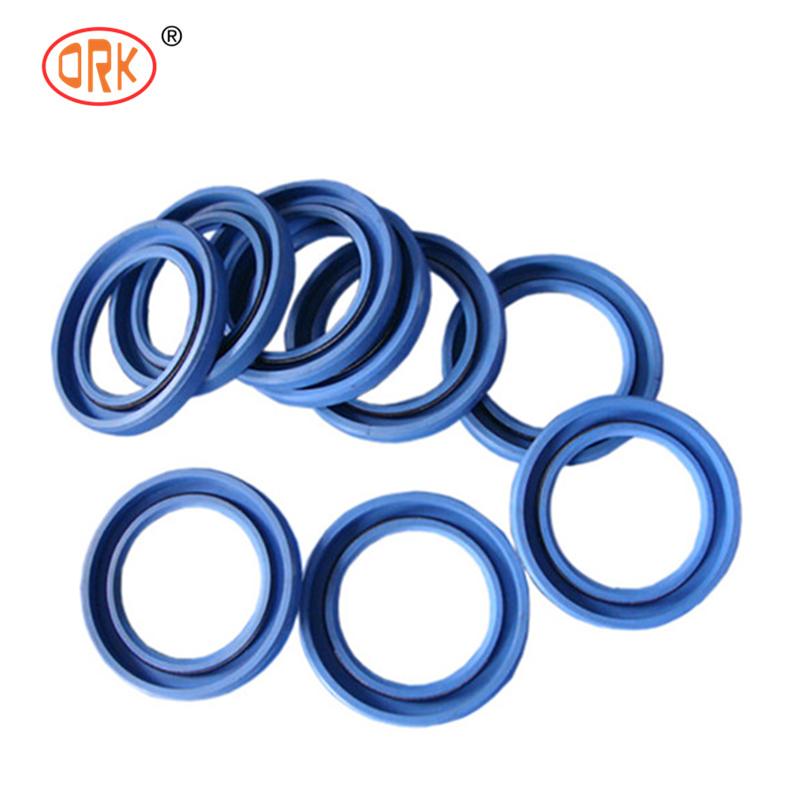Blauwe NBR U-Cup Ring Afdichting voor Hydraulische Cilinders met Uitstekende Slijtvastheid en Goede Terugspringweerstand