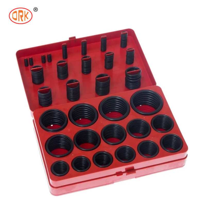 NBR Nitril O Ring Kit, Multi Materiaal Rubber O-Ring Set, Lekvrije Afdichtingsringen, Geschikt voor Auto, Graafmachine, Pijpleidingonderhoud