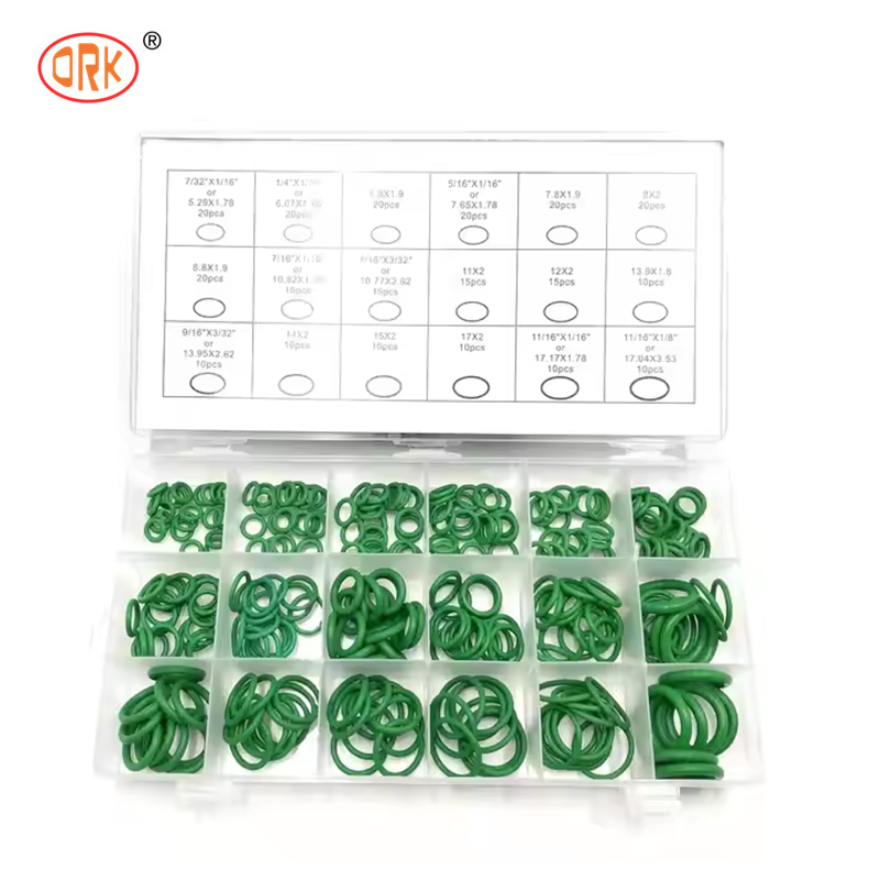 NBR Nitril O Ring Kit, Multi Materiaal Rubber O-Ring Set, Lekvrije Afdichtingsringen, Geschikt voor Auto, Graafmachine, Pijpleidingonderhoud
