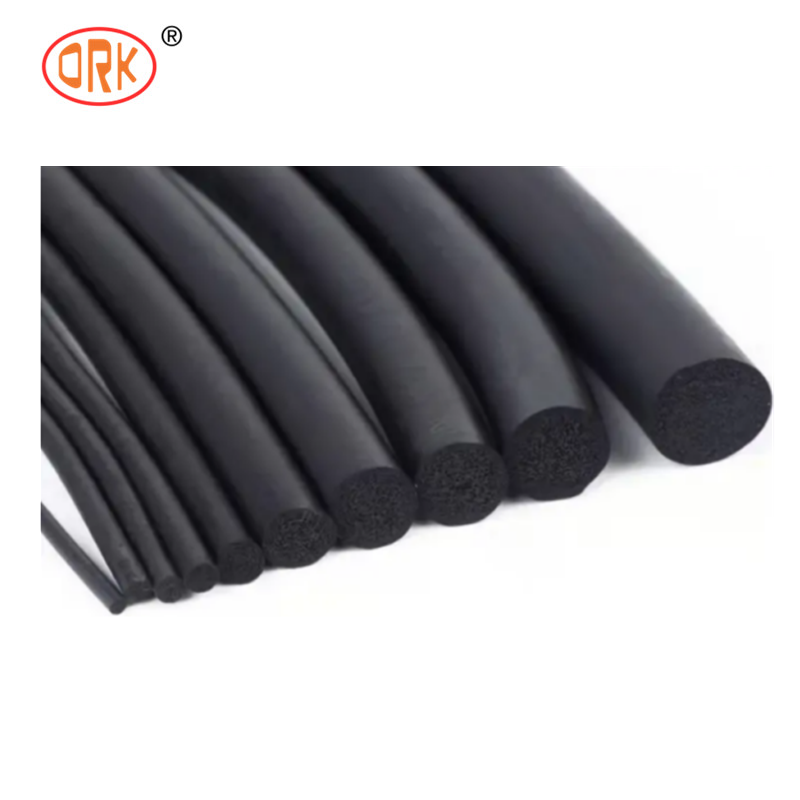 High Elastic O Ring Rubber Cord, NBR / EPDM / FKM / Silicone Options, Weather Resistant for Pneumatic Equipment & Machinery Sealing