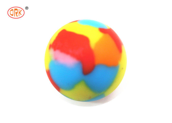 FDA-Zachte het Silicone Rubberbal van Water Bestand Gekleurde Bouncy